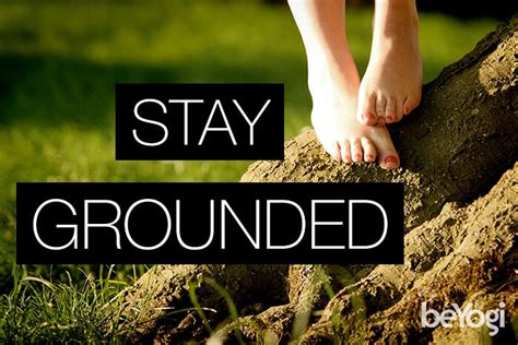 keep grounded meaning.